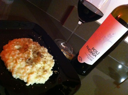 'Risotto al Tartufo Bianco' at the M&M's November 2012